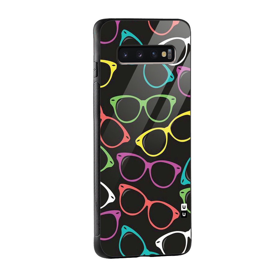 See Colours Glass Back Case for Galaxy S10 Plus