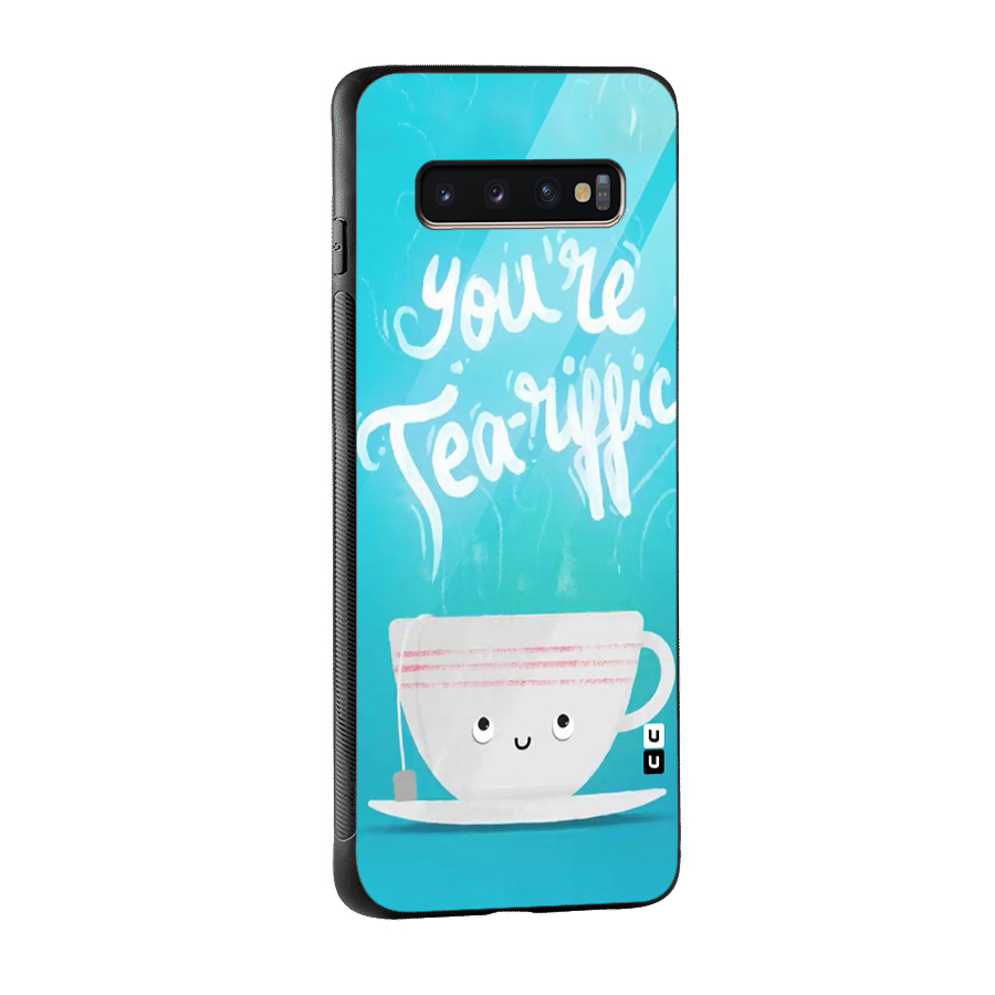 Tea-rific Glass Back Case for Galaxy S10 Plus