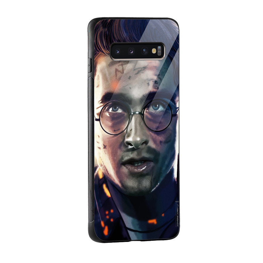 The Boy Who Lived Glass Back Case for Galaxy S10 Plus