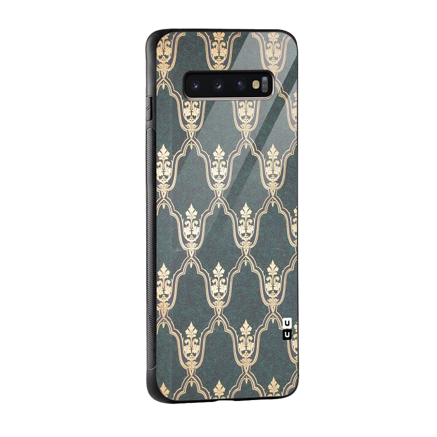 Ultra Beauty Pattern Glass Back Case for Galaxy S10 Plus