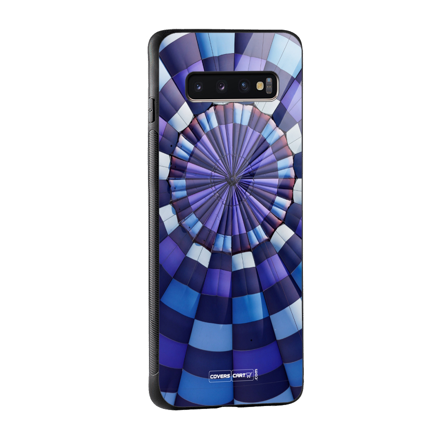 Violet Wonder Glass Back Case for Galaxy S10 Plus