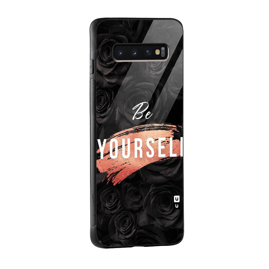 Yourself Shade Glass Back Case for Galaxy S10 Plus