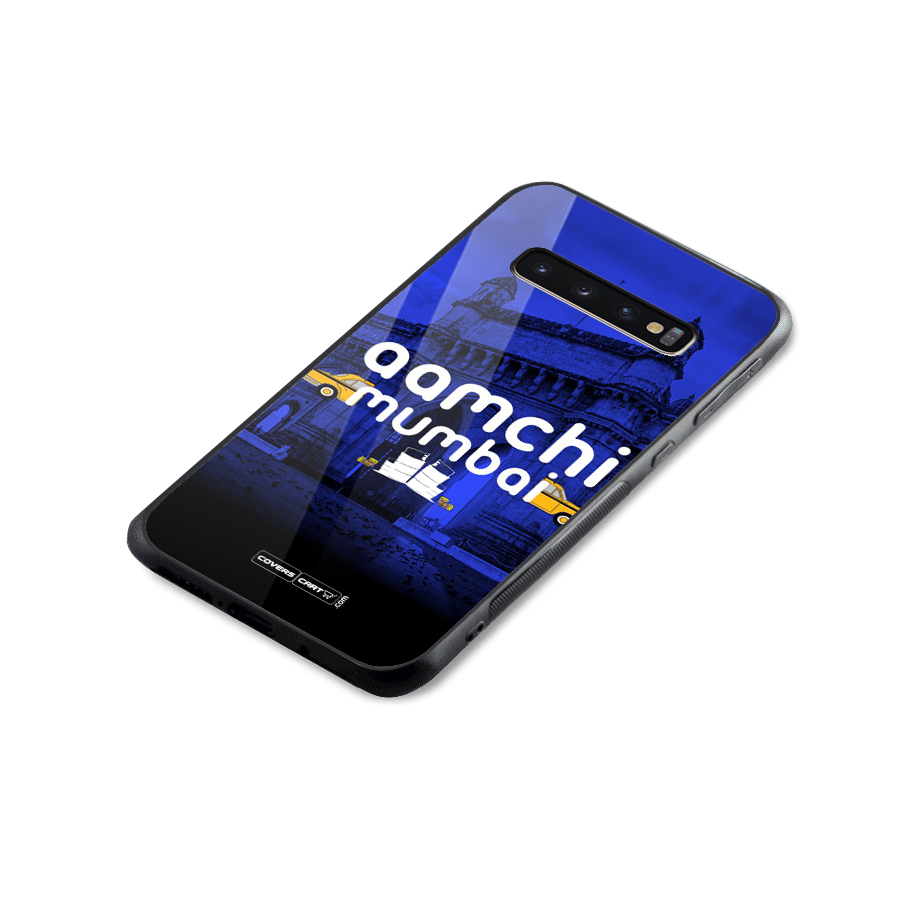 Aamchi Mumbai Glass Back Case for Galaxy S10 Plus