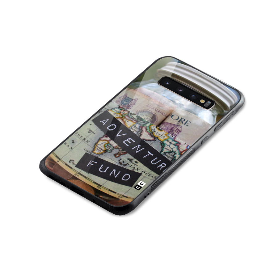 Adventure Fund Glass Back Case for Galaxy S10 Plus