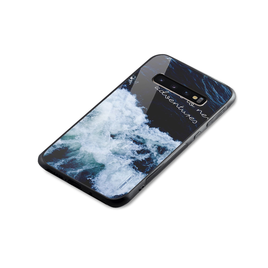 Adventures Glass Back Case for Galaxy S10 Plus