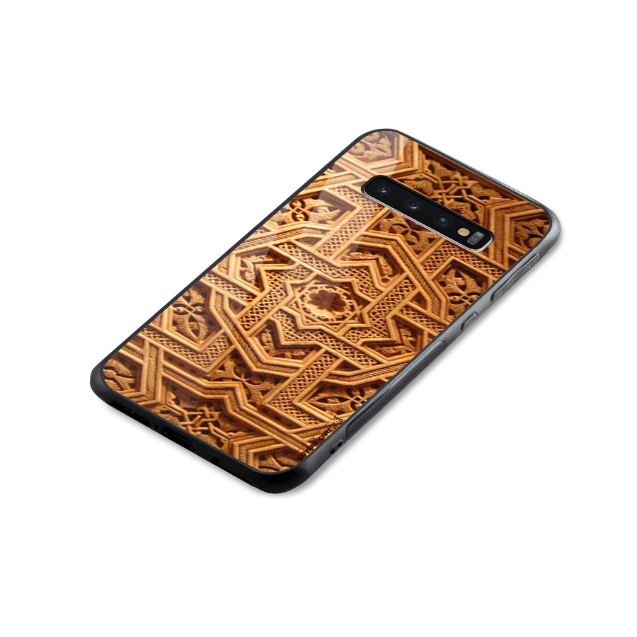 Archaic Wall Glass Back Case for Galaxy S10 Plus