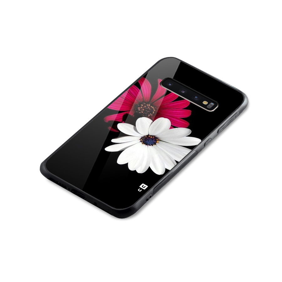 Beautiful Blooming Glass Back Case for Galaxy S10 Plus