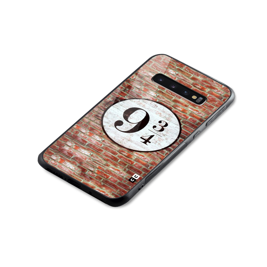 Brick Bang Glass Back Case for Galaxy S10 Plus