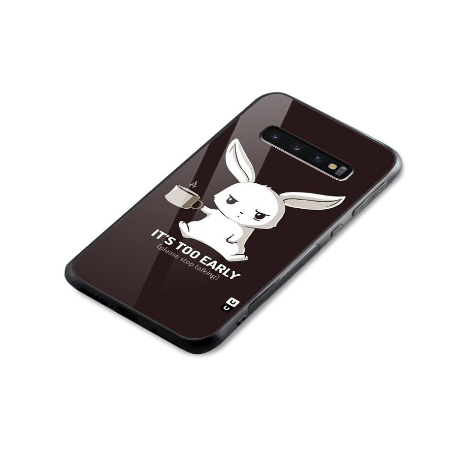 Bunny Early Glass Back Case for Galaxy S10 Plus