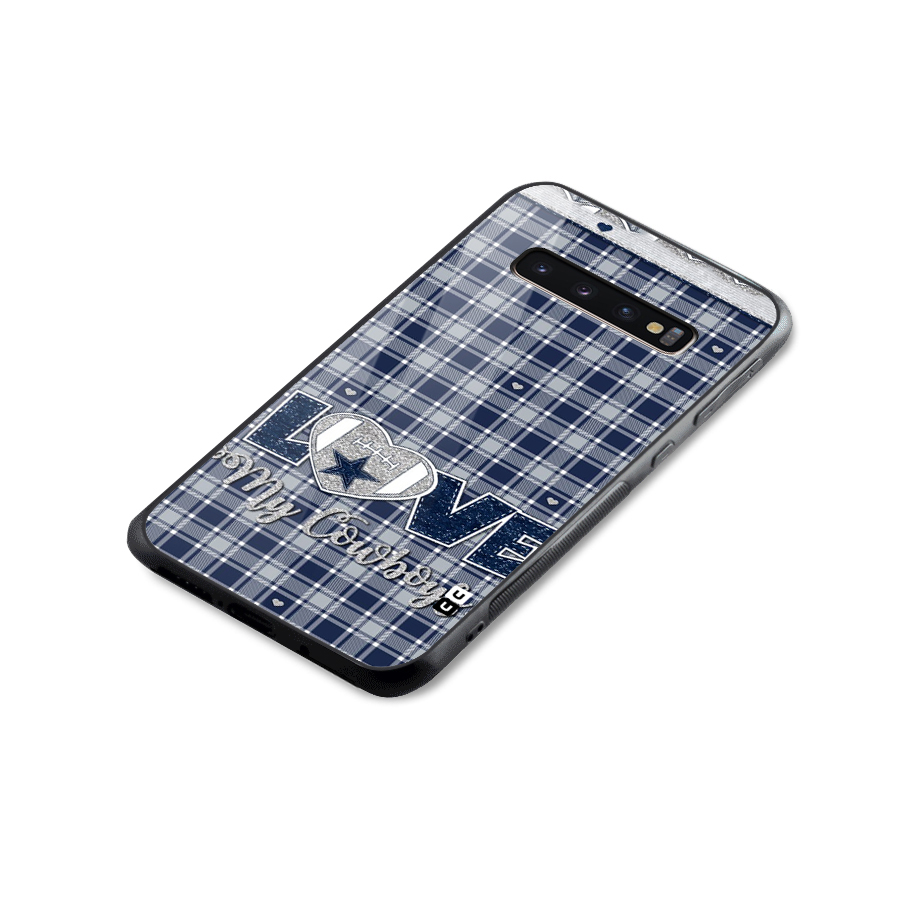 Cowboy Love Glass Back Case for Galaxy S10 Plus