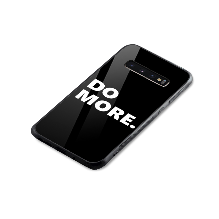 Do More Glass Back Case for Galaxy S10 Plus