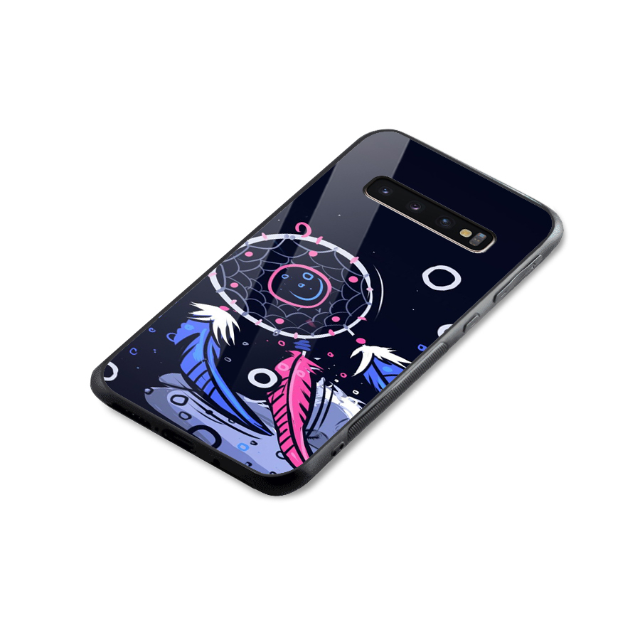 Dream Catcher Minimal Glass Back Case for Galaxy S10 Plus