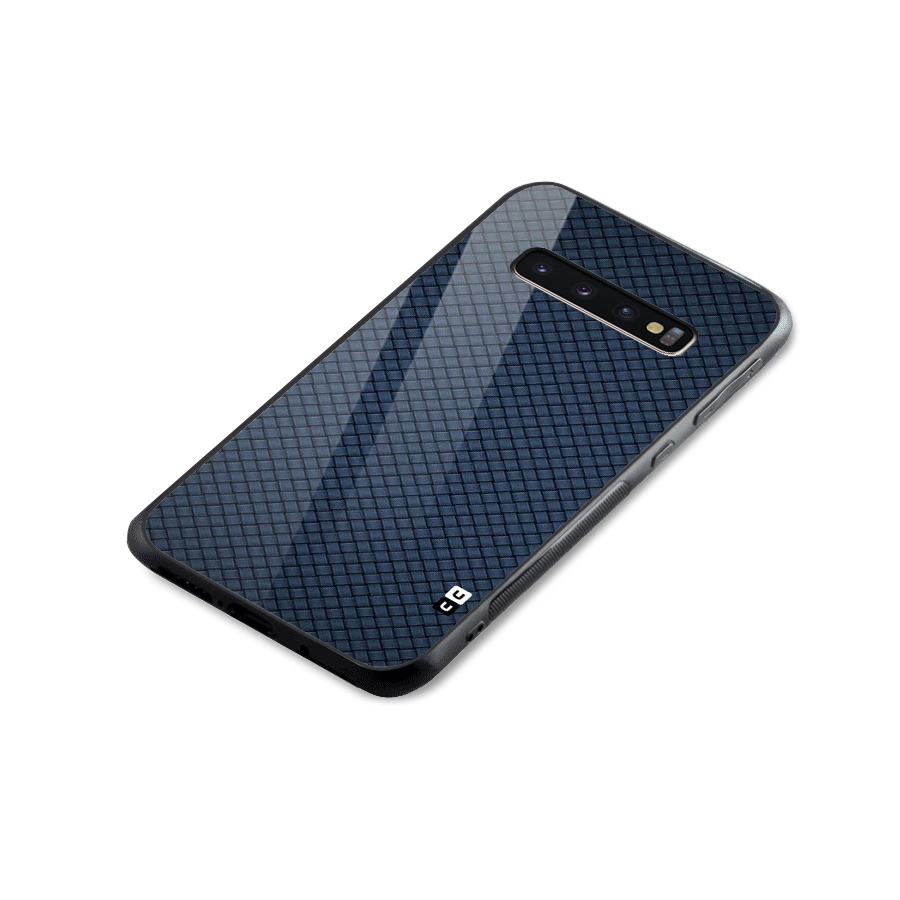 Elite Diamonds Glass Back Case for Galaxy S10 Plus