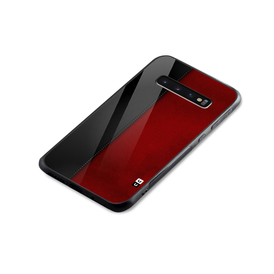 Elite Shade Design Glass Back Case for Galaxy S10 Plus