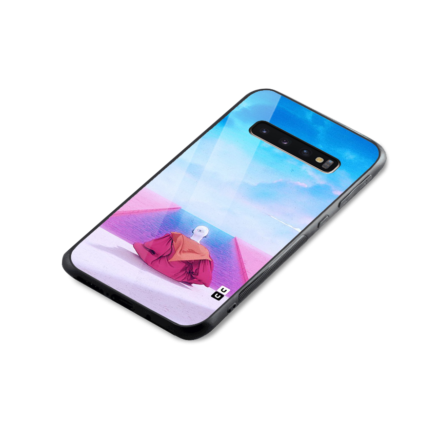 Eye Art Glass Back Case for Galaxy S10 Plus