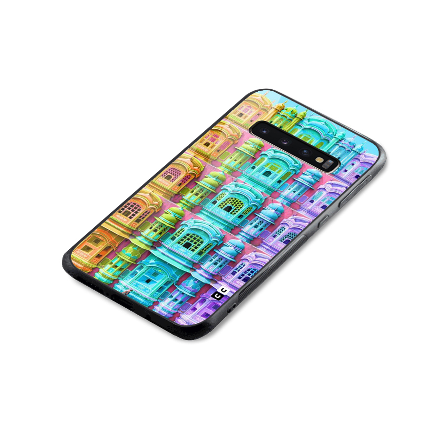 Fancy Architecture Glass Back Case for Galaxy S10 Plus