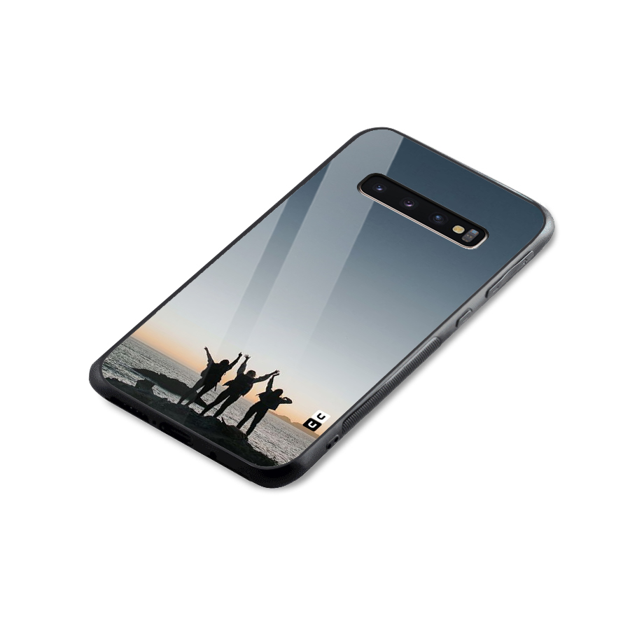 Friendship Glass Back Case for Galaxy S10 Plus