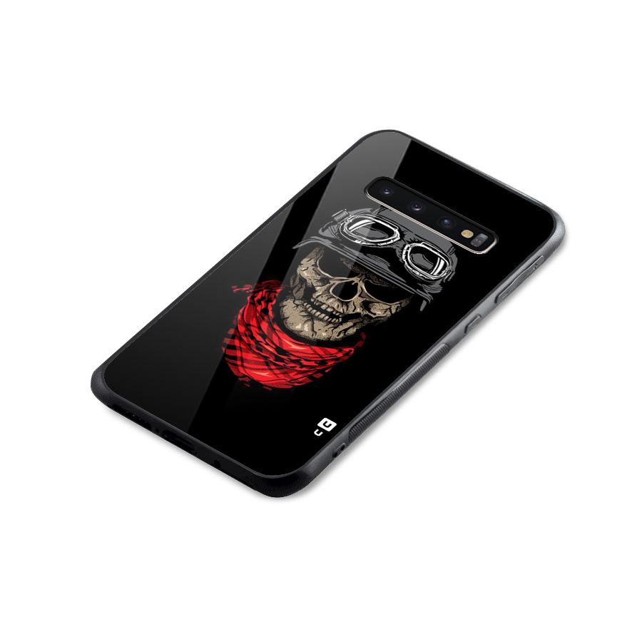 Ghost Swag Glass Back Case for Galaxy S10 Plus
