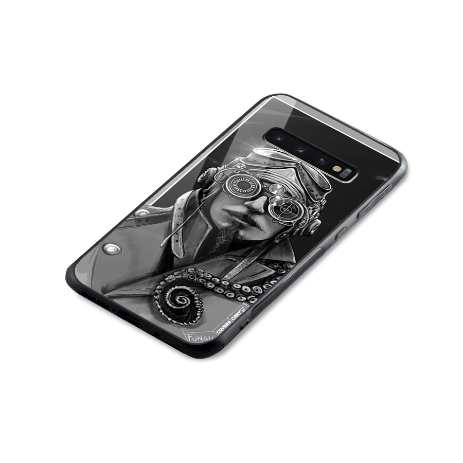 Ismaele Artwork Glass Back Case for Galaxy S10 Plus