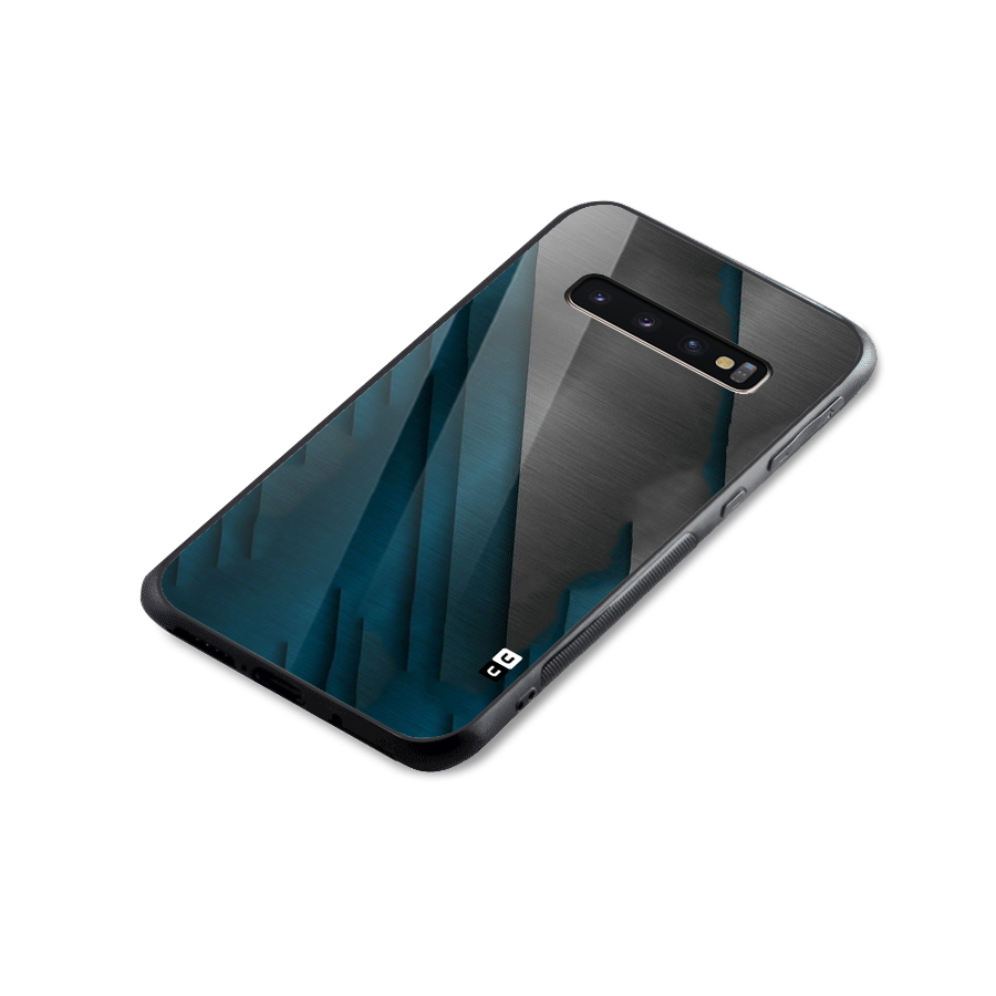 Just Lines Glass Back Case for Galaxy S10 Plus