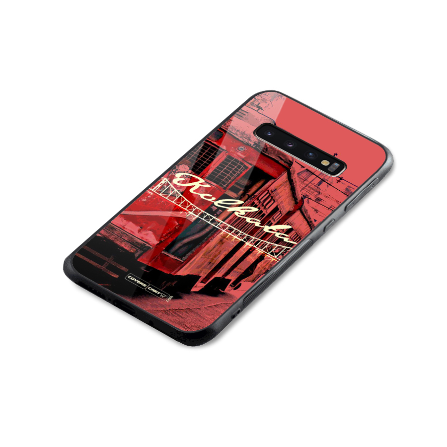 Kolkata Citystyle Glass Back Case for Galaxy S10 Plus