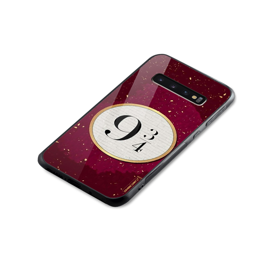 Magic Number Glass Back Case for Galaxy S10 Plus