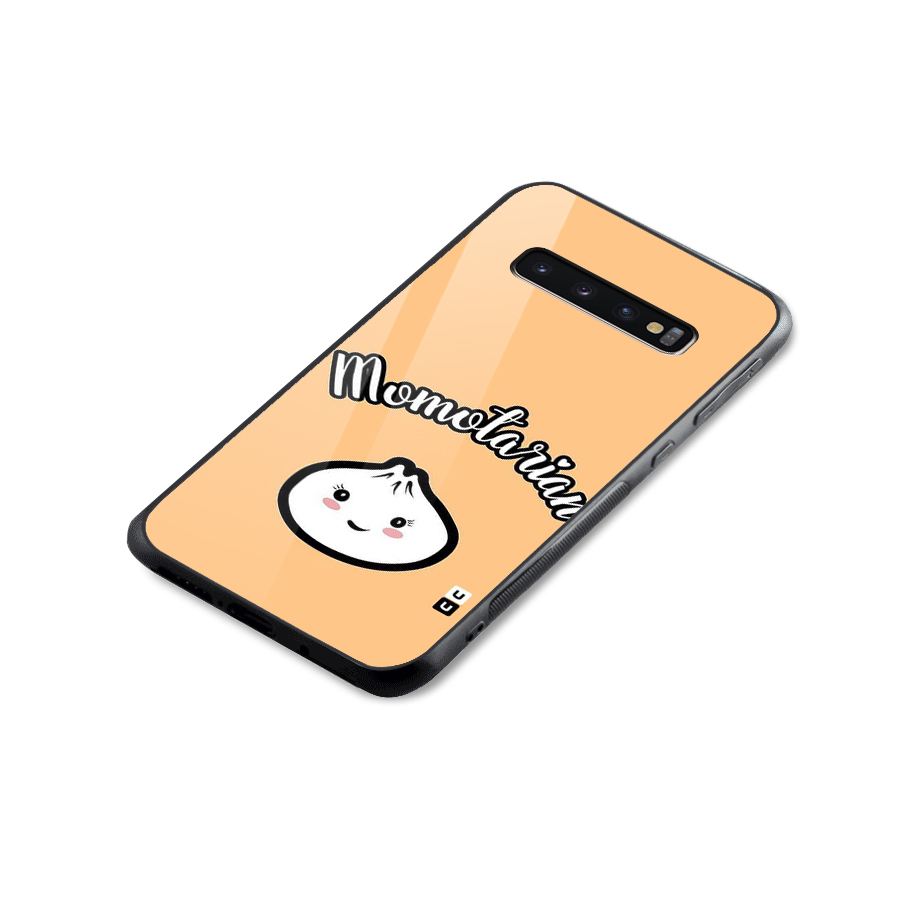 Momotarian Glass Back Case for Galaxy S10 Plus