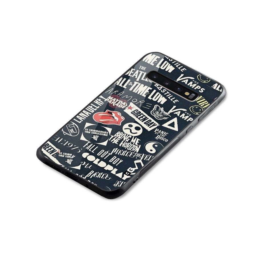 Music My Paradise Glass Back Case for Galaxy S10 Plus