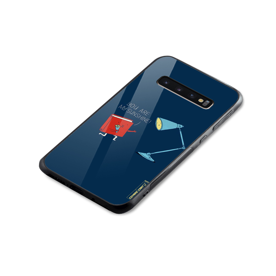 My Sunshine Glass Back Case for Galaxy S10 Plus