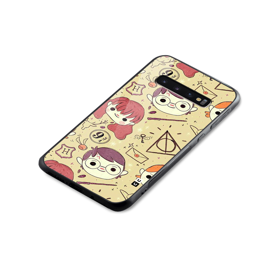 Nerds Glass Back Case for Galaxy S10 Plus