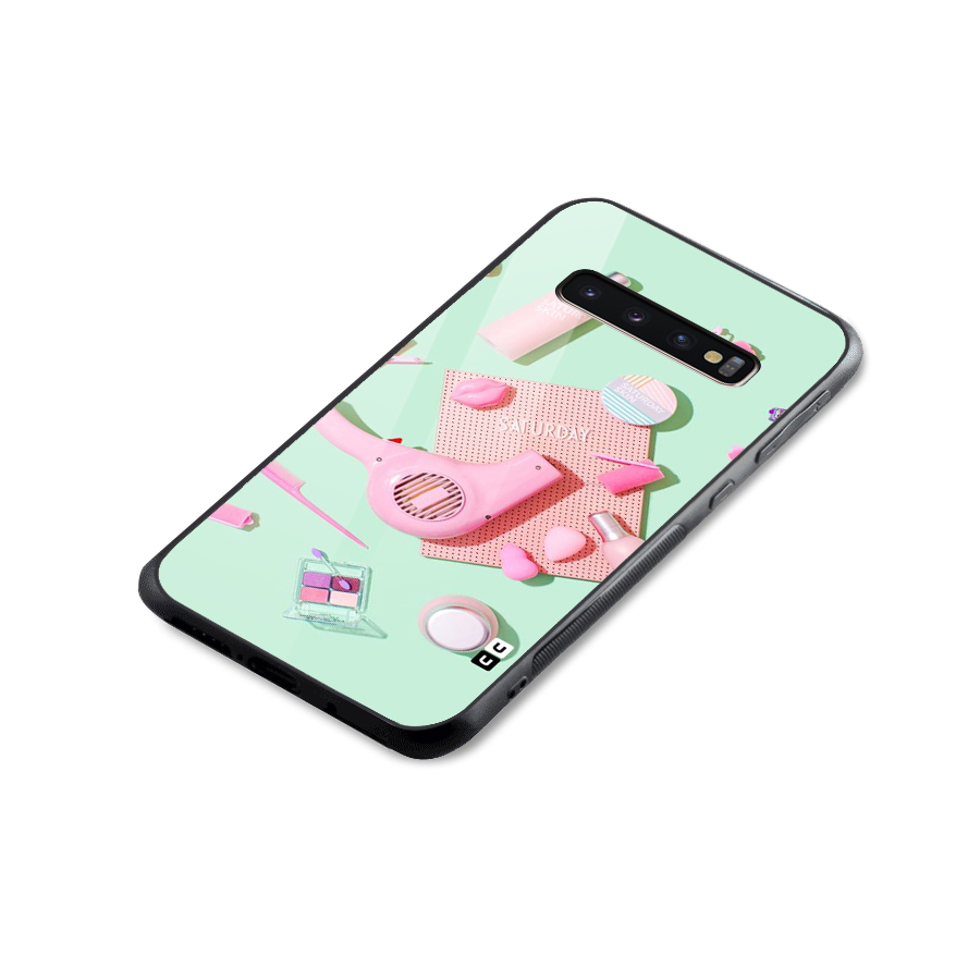Night Out Slay Glass Back Case for Galaxy S10 Plus
