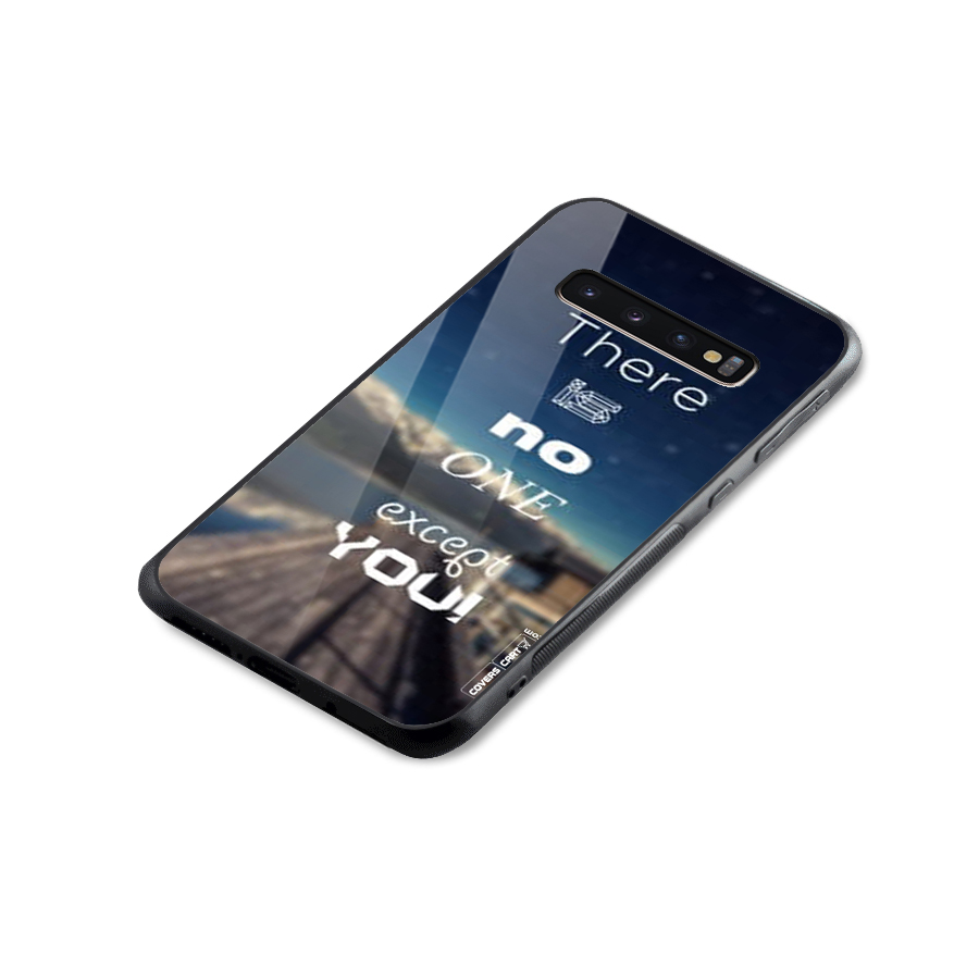 No One But You Glass Back Case for Galaxy S10 Plus