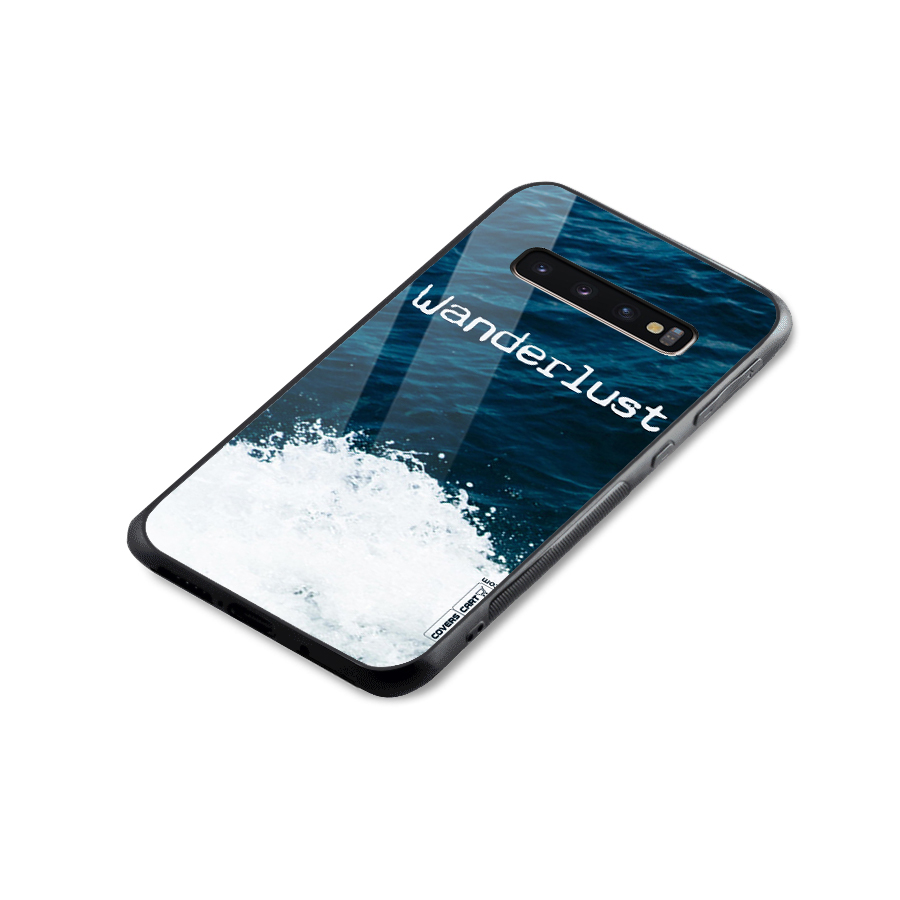 Ocean Wanderlust Glass Back Case for Galaxy S10 Plus