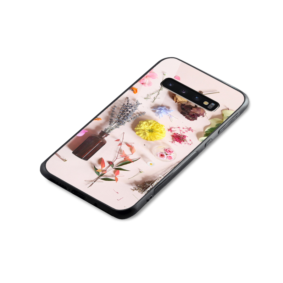 Old Petals Glass Back Case for Galaxy S10 Plus