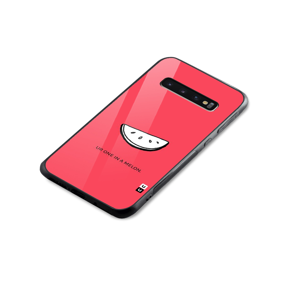 One In Melon Glass Back Case for Galaxy S10 Plus