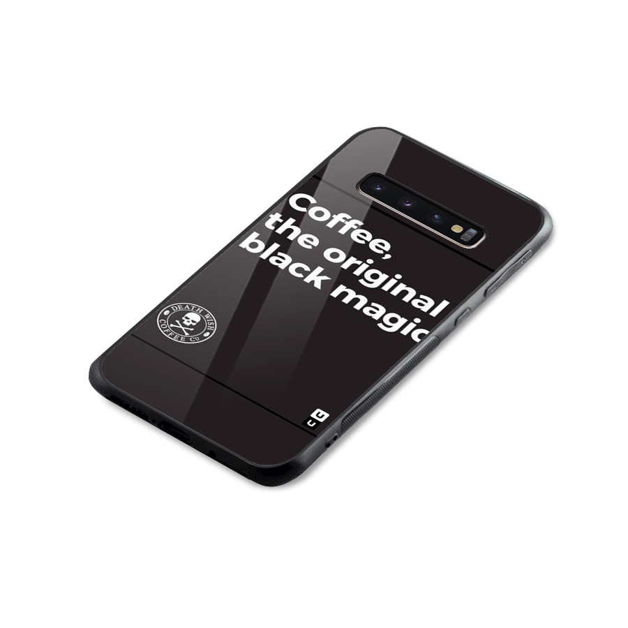 Original Black Magic Glass Back Case for Galaxy S10 Plus