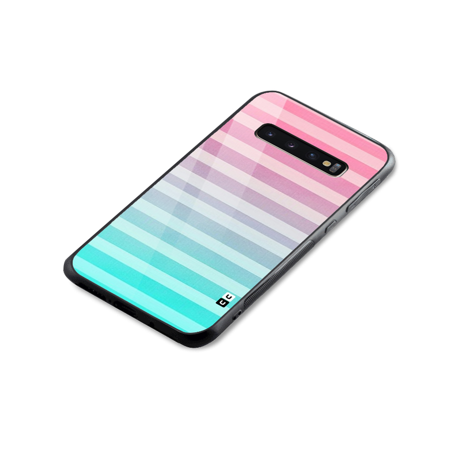 Pastel Ombre Glass Back Case for Galaxy S10 Plus