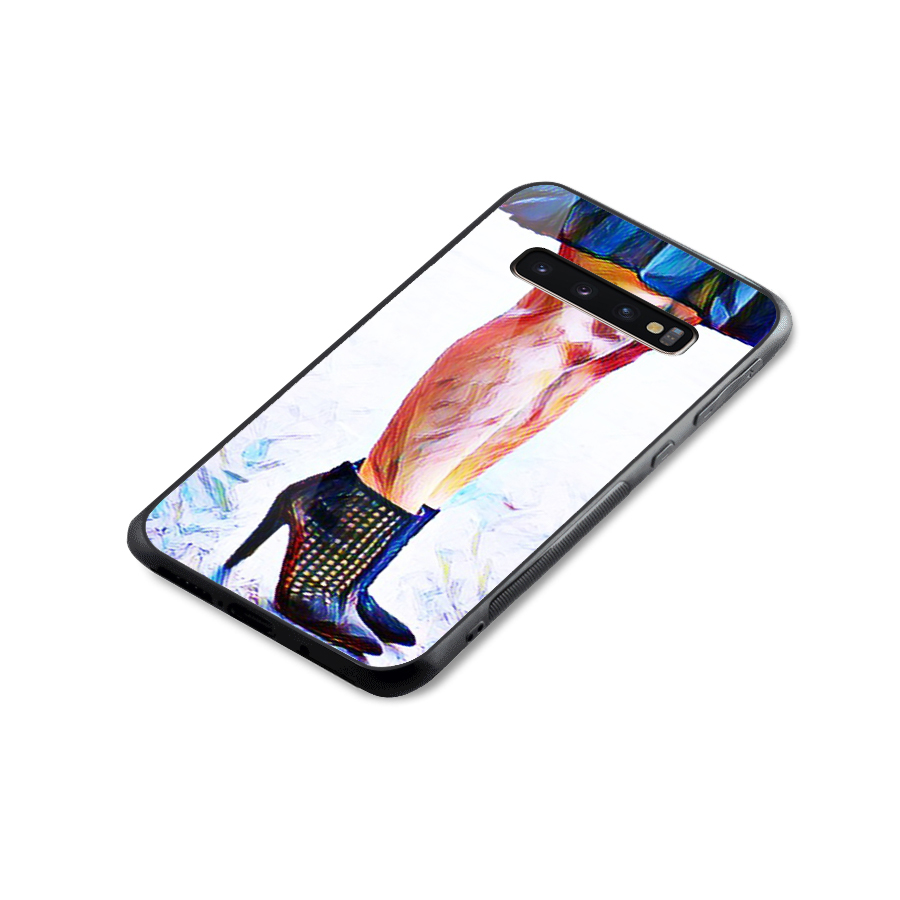 Sassy Heels Glass Back Case for Galaxy S10 Plus