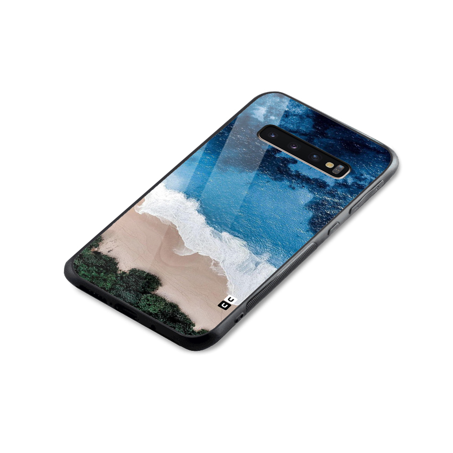 Seaside Glass Back Case for Galaxy S10 Plus