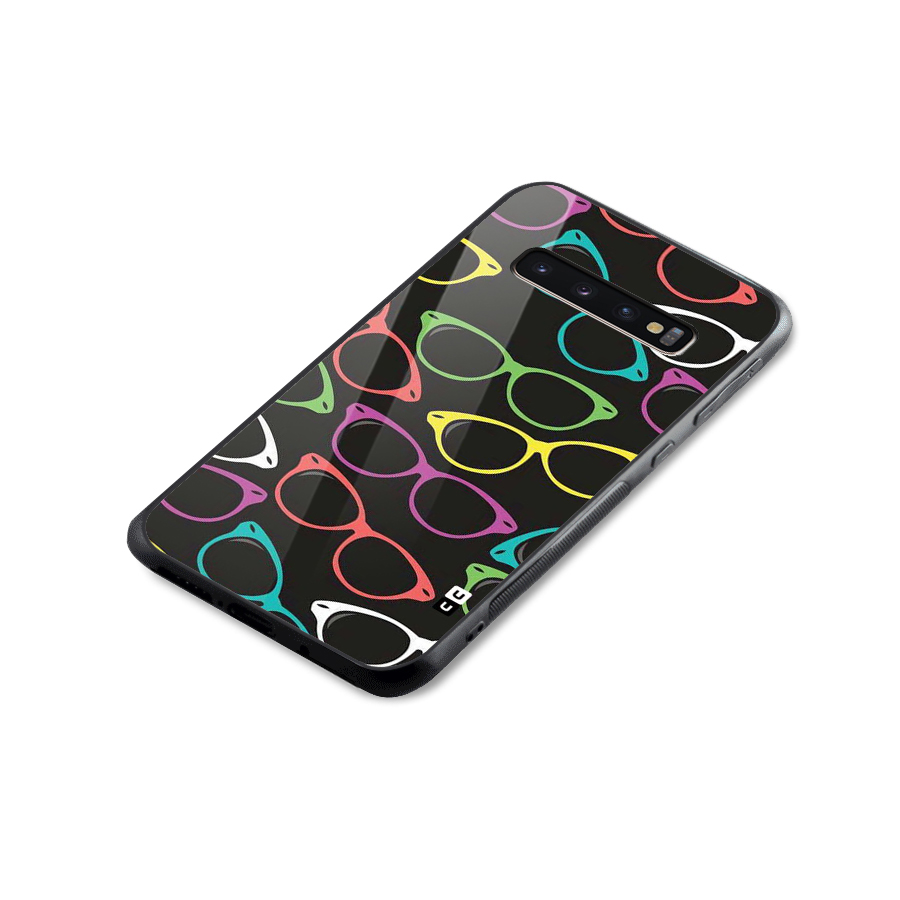 See Colours Glass Back Case for Galaxy S10 Plus