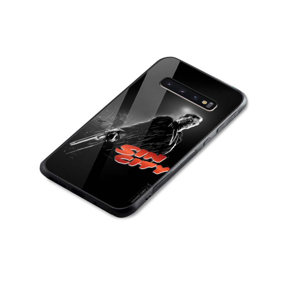Sin City Glass Back Case for Galaxy S10 Plus