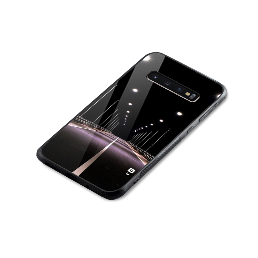 Street Light Glass Back Case for Galaxy S10 Plus