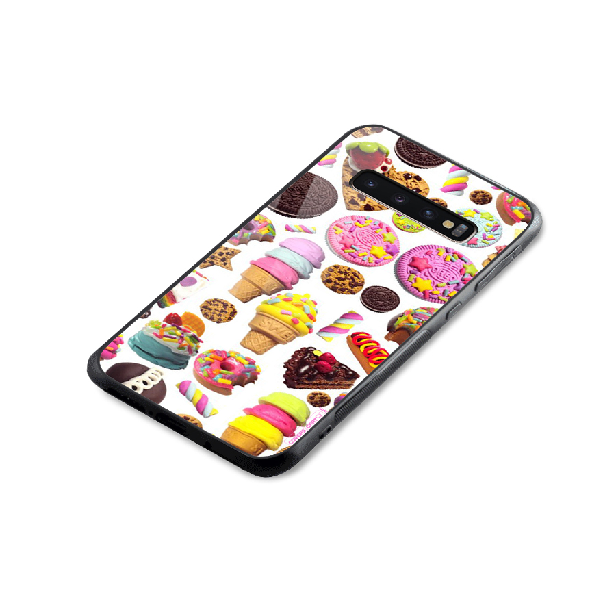 Sugar Rush Glass Back Case for Galaxy S10 Plus