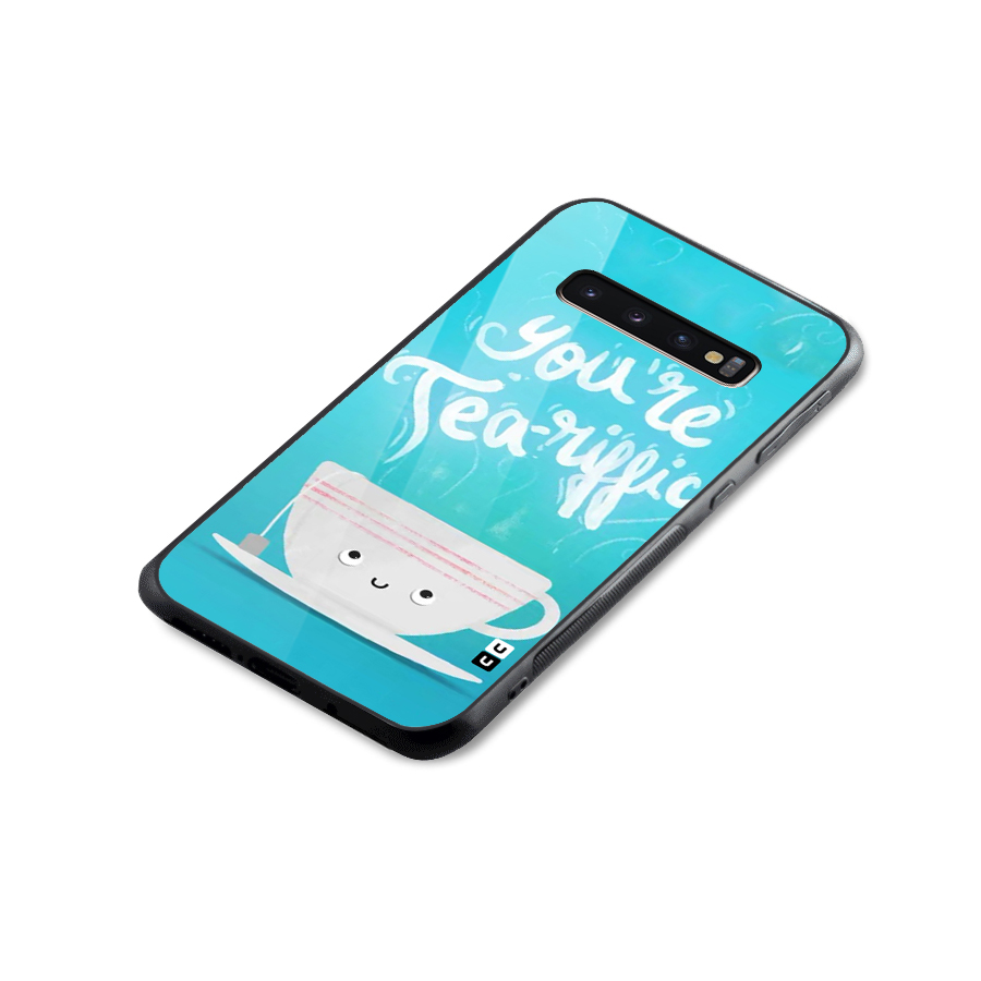 Tea-rific Glass Back Case for Galaxy S10 Plus