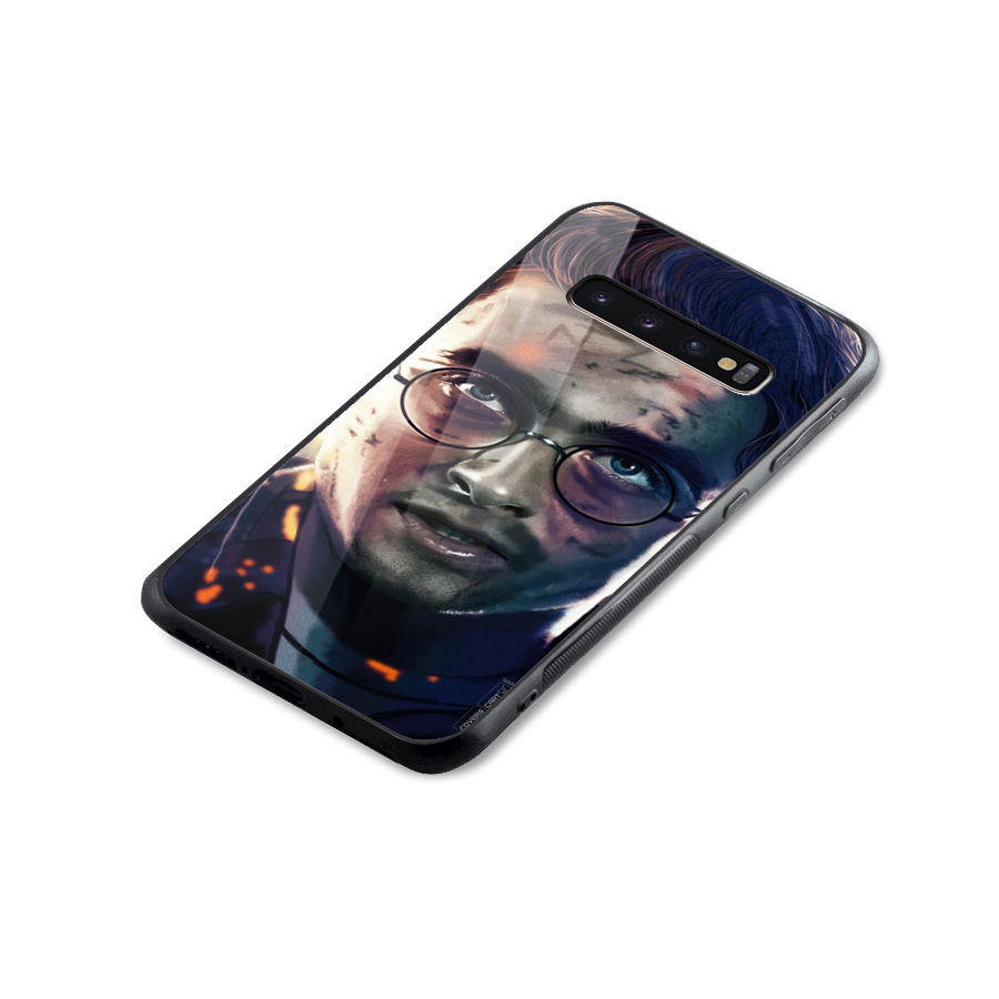 The Boy Who Lived Glass Back Case for Galaxy S10 Plus