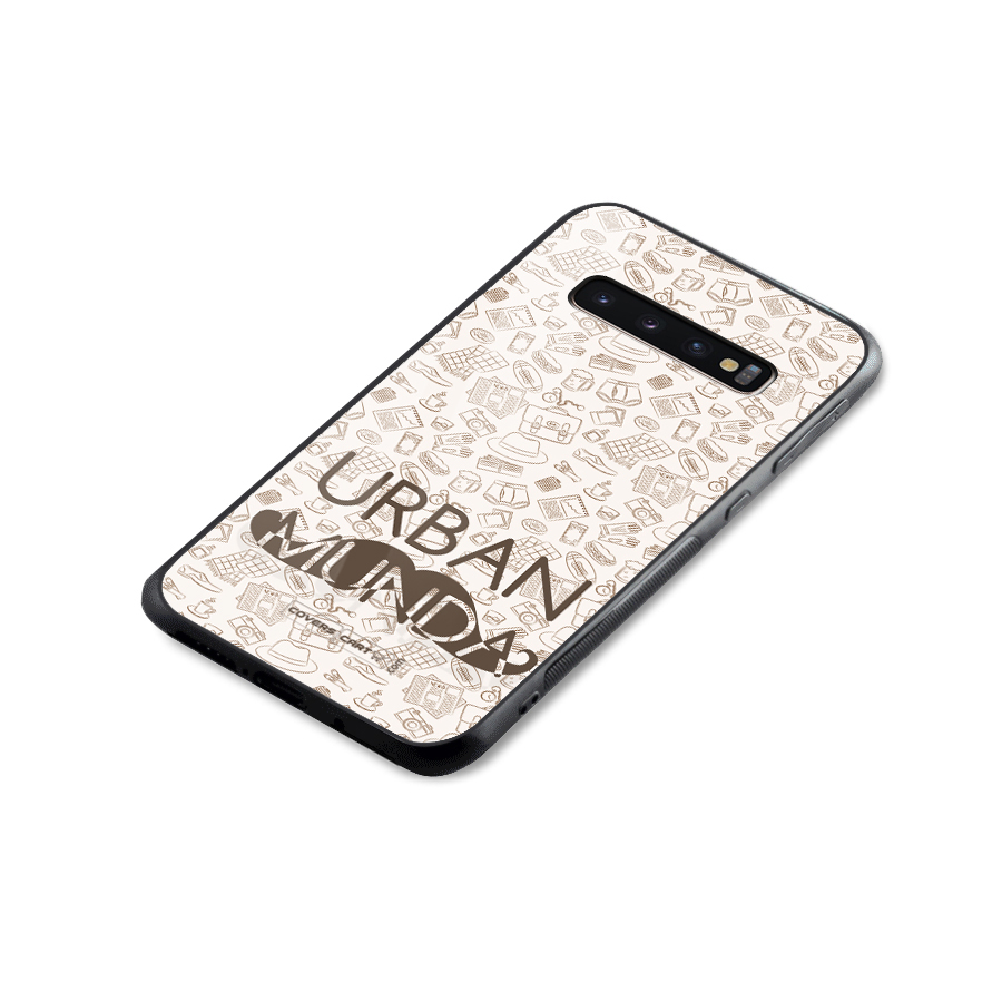 Urban Munda Glass Back Case for Galaxy S10 Plus