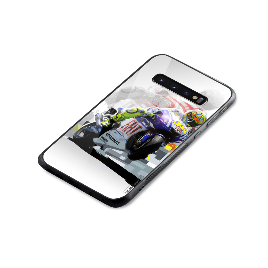 Valentino Rossi Glass Back Case for Galaxy S10 Plus