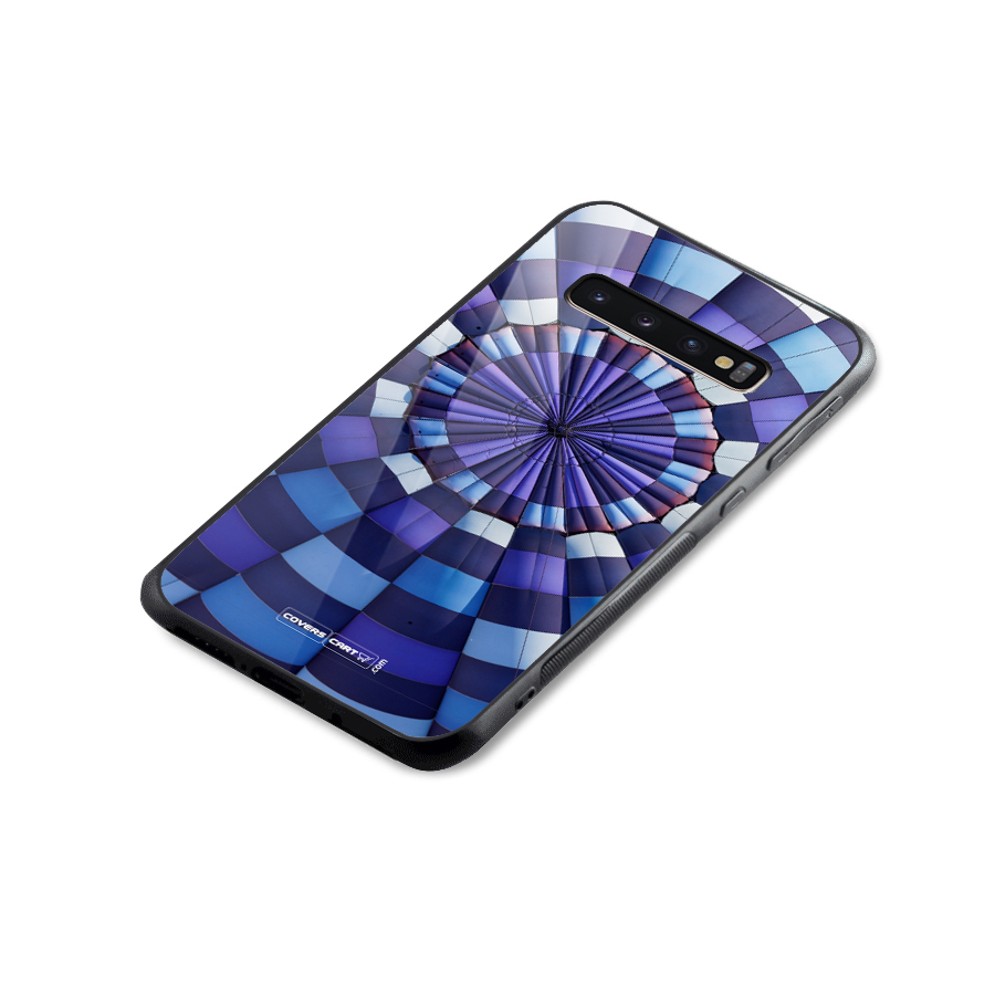 Violet Wonder Glass Back Case for Galaxy S10 Plus