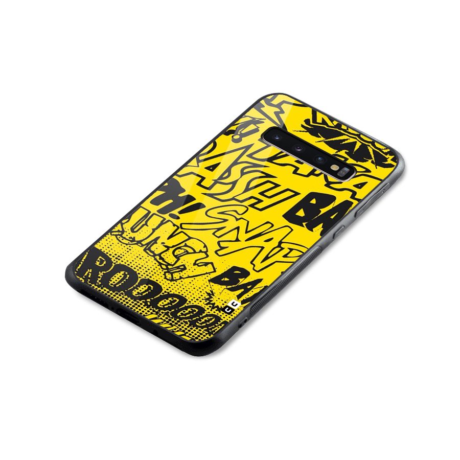Vroom Snap Glass Back Case for Galaxy S10 Plus