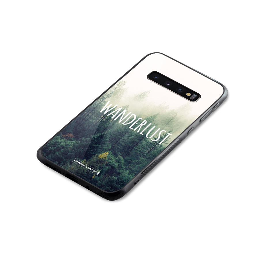 Wanderlust Glass Back Case for Galaxy S10 Plus